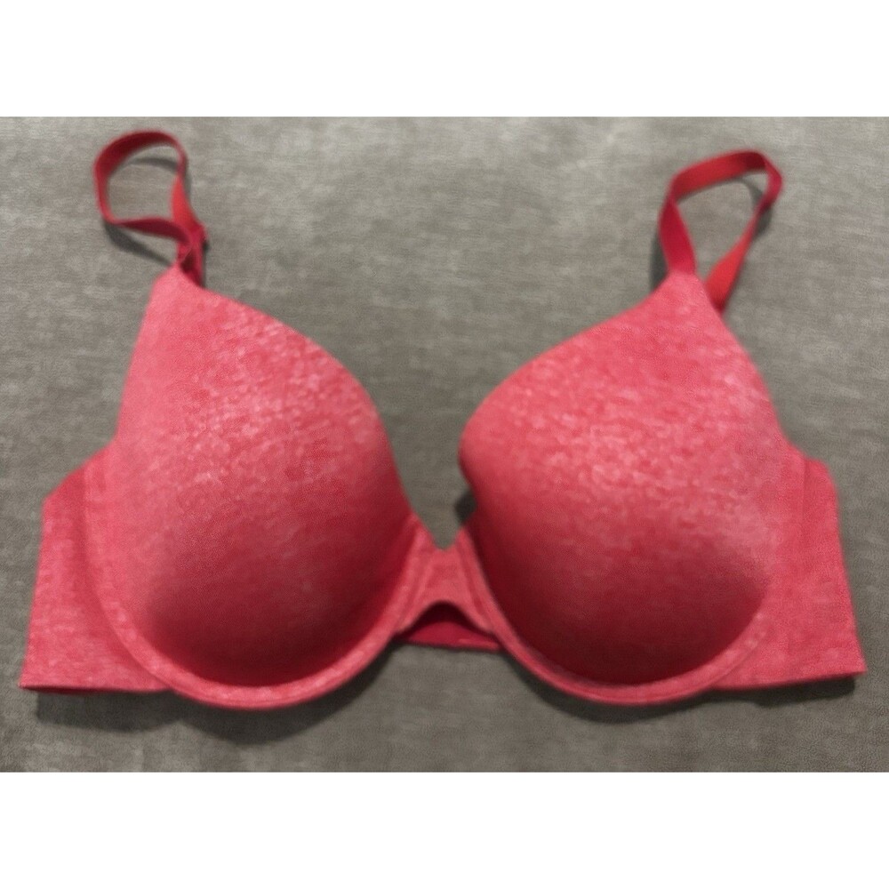 Victoria’s Secret Uplift Semi Demi Bra 36C Red